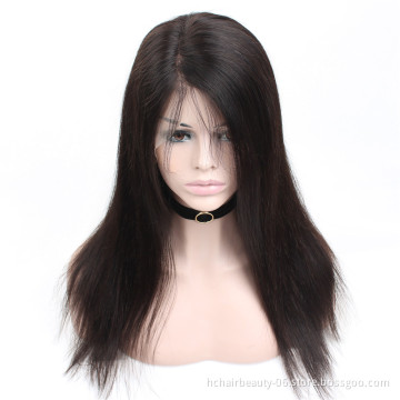 factory direct sale 13*6 synthetic Wig Pre Plucked Transparent Lace Front raw brazilian hair lace front wigs